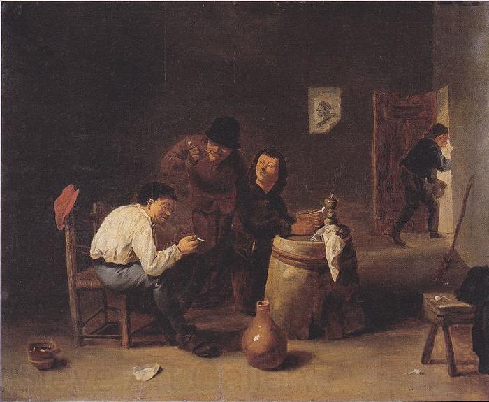 David Teniers the Younger Tavern Scene Norge oil painting art